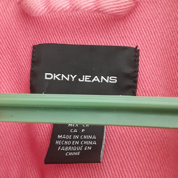 DKNY Fuschia Jean Jacket - Picture 3 of 3